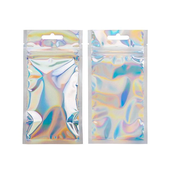 Druckverschlussbeutel Holographisch 7.6x12.7cm (25 Stück) [HZBB35H]