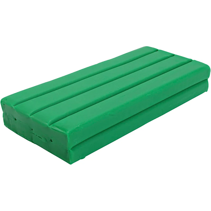Weiche Knetmasse, Grün, 500 g/ 1 Pck [HOB-680464]