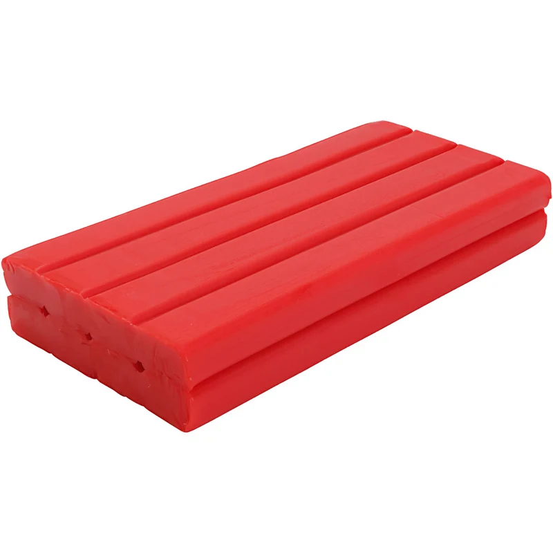 Weiche Knetmasse, Rot, 500 g/ 1 Pck [HOB-680434]
