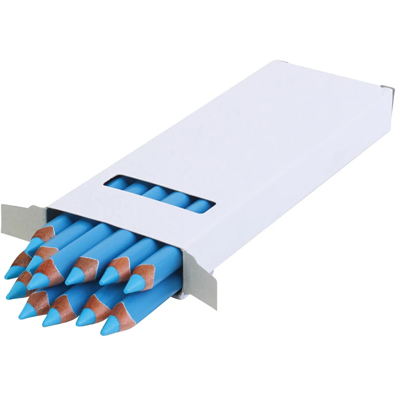 edu3 Jumbo-Buntstifte, Dicke 10 mm, Mine 6,25 mm, Hellblau, 12 Stk/ 1 Pck [HOB-408051]