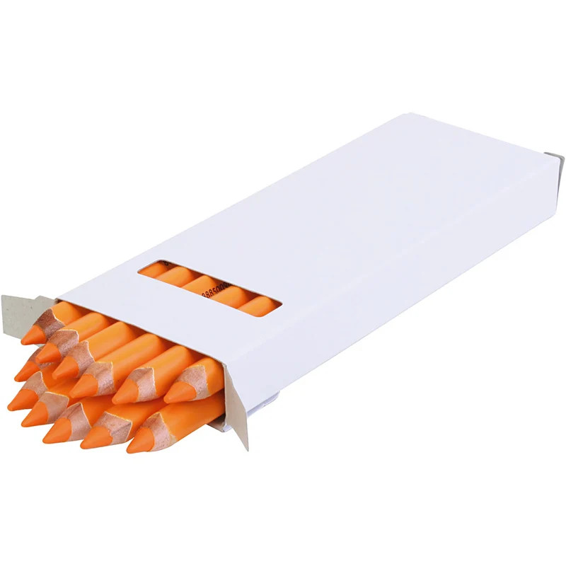 edu3 Jumbo-Buntstifte, Dicke 10 mm, Mine 6,25 mm, Orange, 12 Stk/ 1 Pck [HOB-408024]
