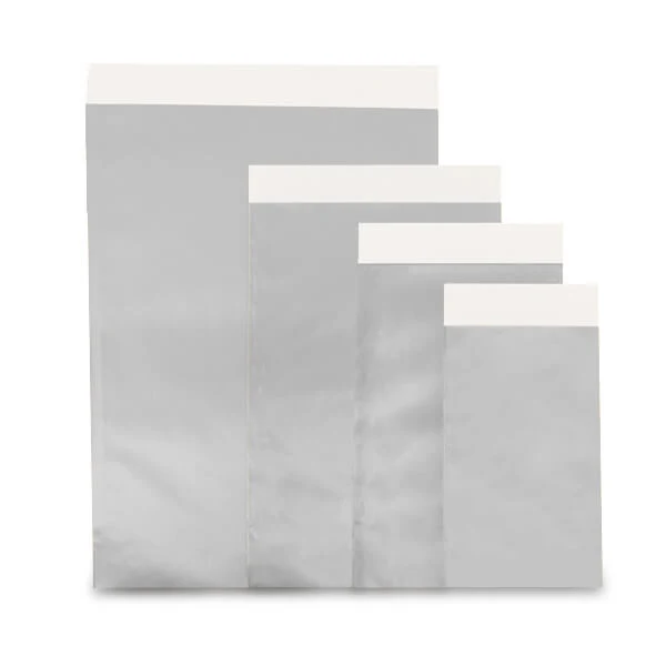 Luxus-Geschenktüten 12x19cm Silber (1000 Stück) [FP-FPK080]