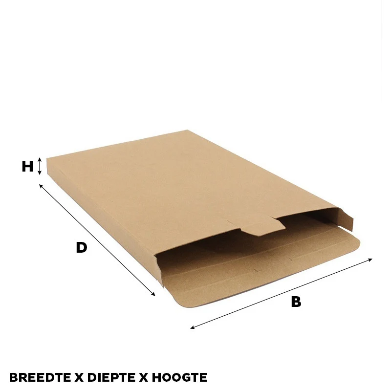Versandkartons 30.5x42x9cm Braun (50 Stück) [FP-VPD023]