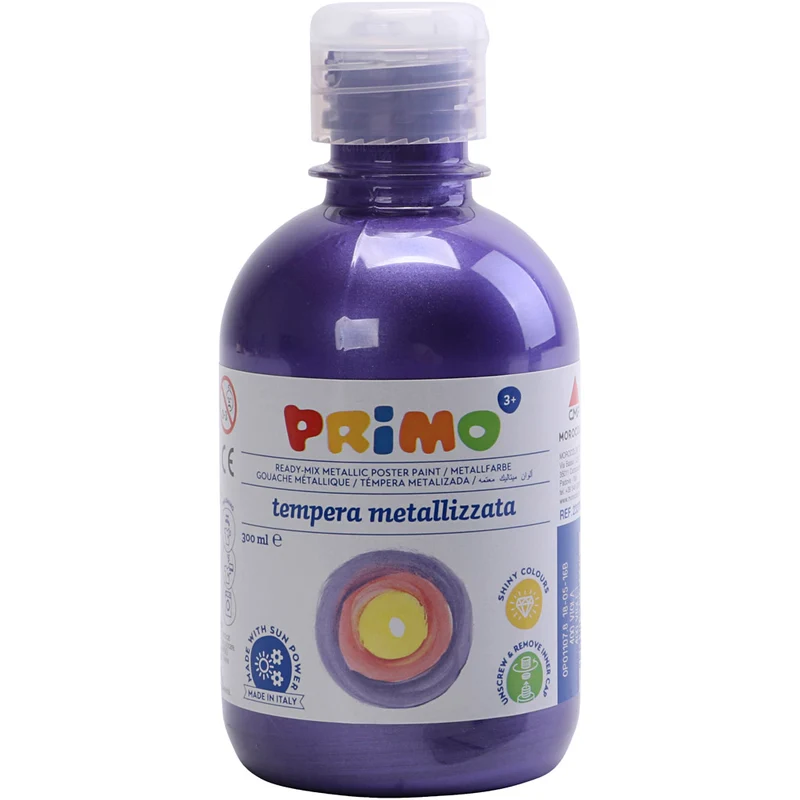 Temperafarbe Metallic, Flieder, 300 ml/ 1 Pck [HOB-629844]