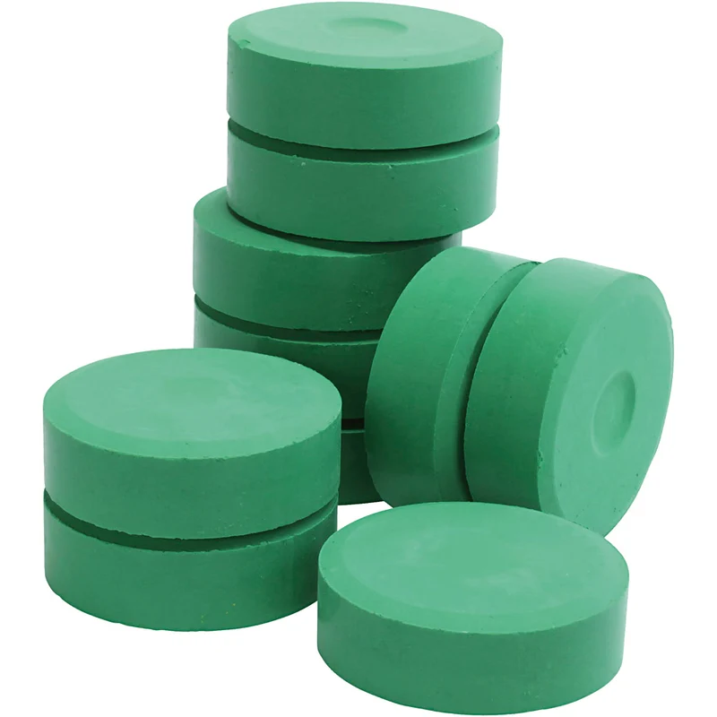 Wasserfarben, Grün, H 19 mm, D 57 mm, 10 Stk/ 1 Pck [HOB-627264]
