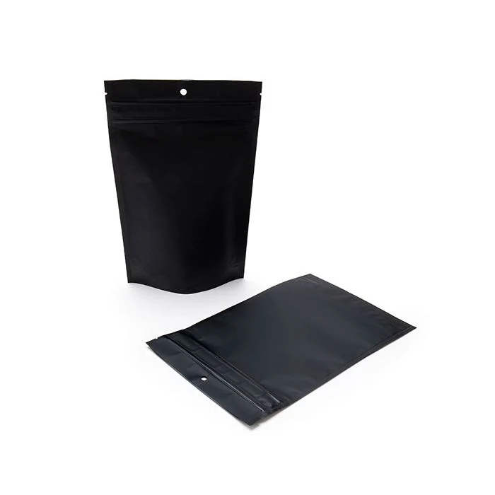 Kindersichere Beutel Mattschwarz 14.9x6.4x23.2cm (100 Stück) [CRP7MB]