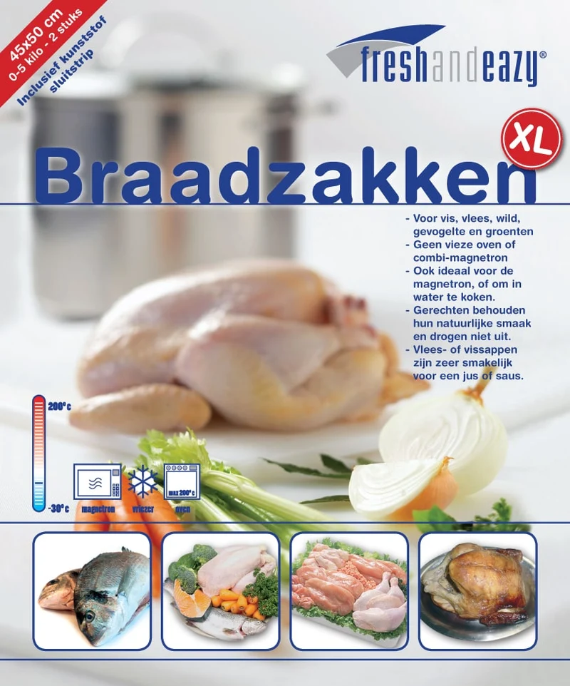 Oven bags for turkey 45x50cm (2 bags) [MED-865]