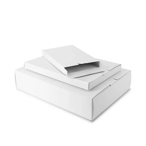 Versandkartons 24x35x2.9cm Weiß (50 Stück) [FP-VPD014]