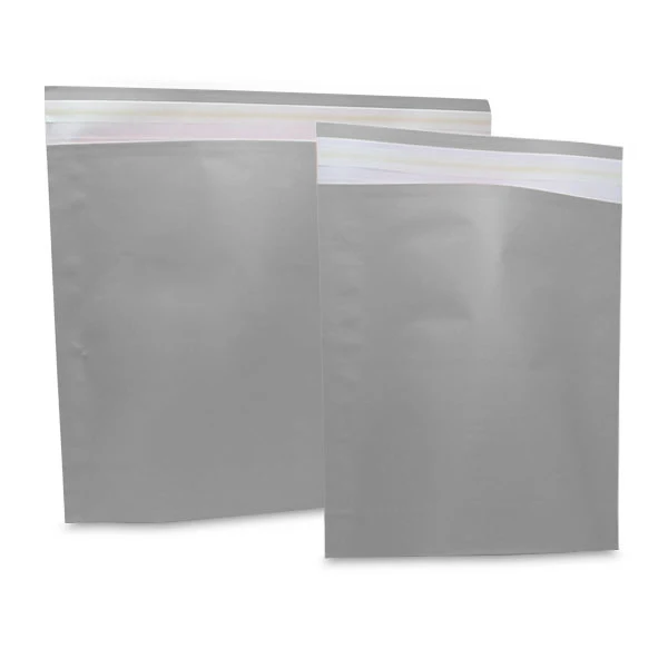 Papier-Versandtaschen 48x37+8cm Silber (250 Stück) [FP-VZP016]