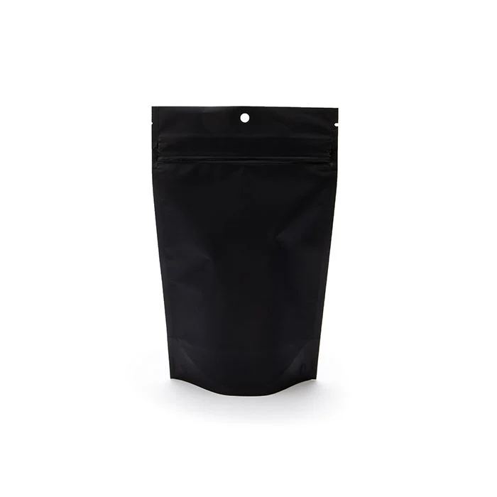 Kindersichere Beutel Mattschwarz 13x6.4x20.6cm (100 Stück) [CRP3MB]