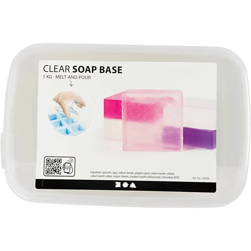 Transparente Seifenbasis, Transparent, 1 kg [HOB-70038]