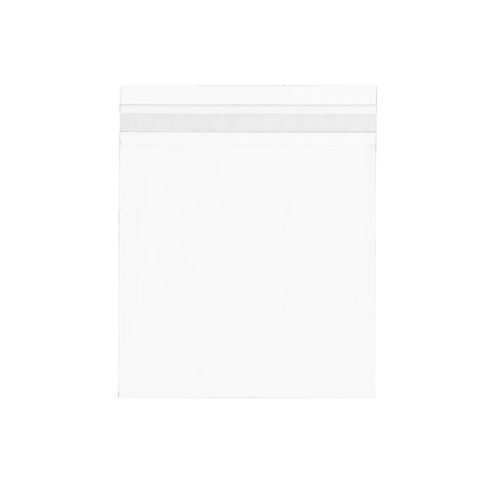 Plastikbeutel 13.5x13cm Transparent & Wiederverschließbar (100 Stück) [KO-30167]