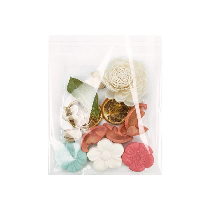 Plastikbeutel 16x15.5cm Transparent & Wiederverschließbar (100 Stück) [KO-30169]