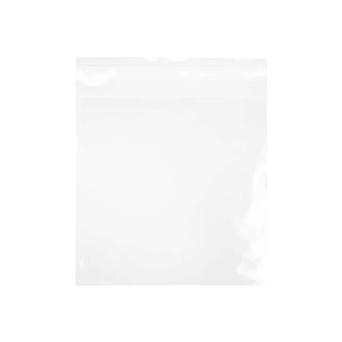 Plastikbeutel 16x15.5cm Transparent & Wiederverschließbar (100 Stück) [KO-30169]