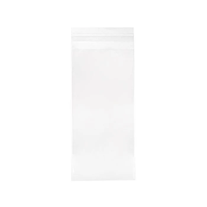 Plastikbeutel 11.5x22cm Transparent & Wiederverschließbar (100 Stück) [KO-30165]