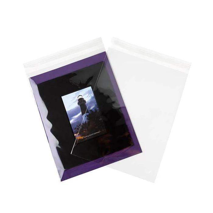 Plastikbeutel 23.4x32.5cm Transparent & Wiederverschließbar (100 Stück) [KO-30174]
