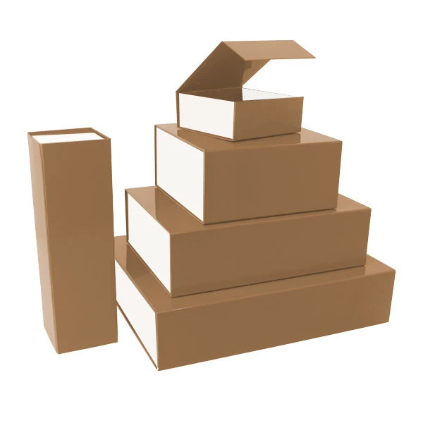 Magnetboxen 22x16.5x3cm Braun/Weiß (25 Stück) [FP-VPD088]