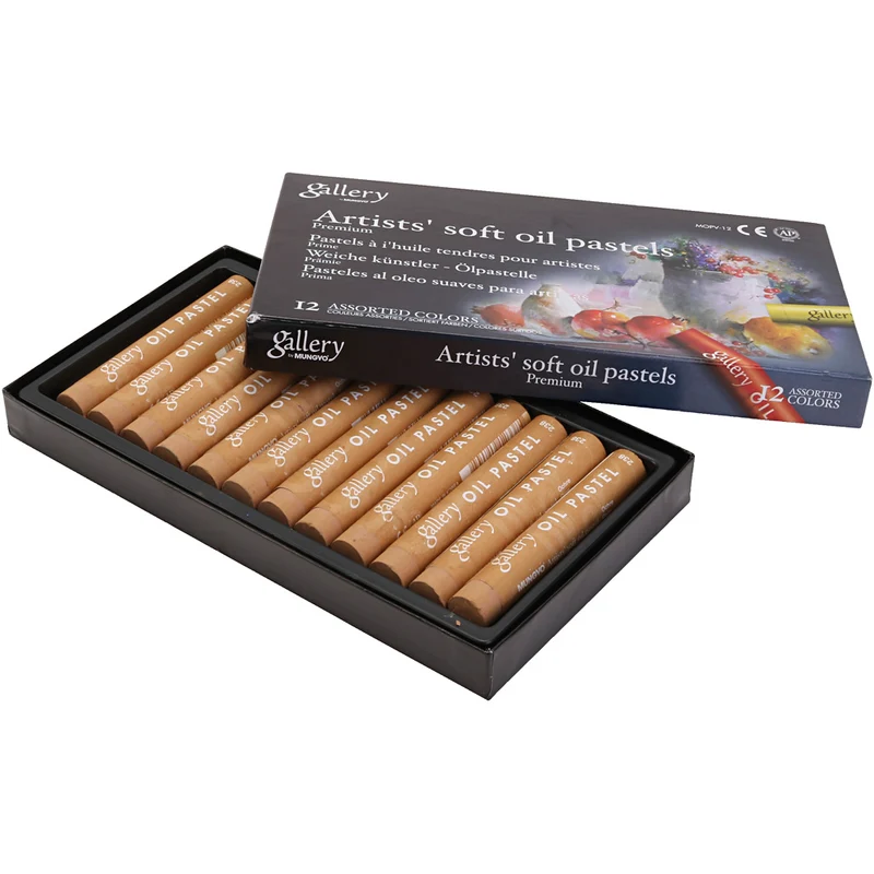 Gallery Ölkreiden, L 7 cm, D 11 mm, Dicke 11 mm, Ocker, 12 Stk/ 1 Pck [HOB-425372]