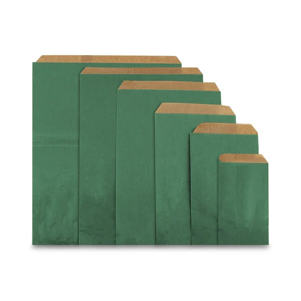 Geschenktüten 7x13cm Dunkelgrün (1000 Stück) [FP-FPK027]