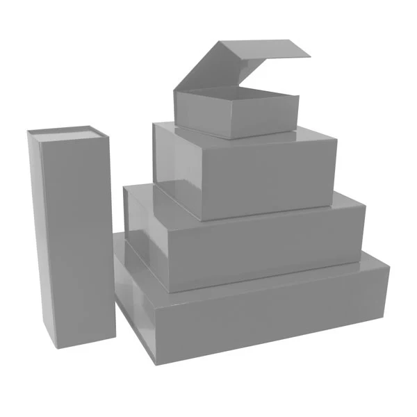 Magnetboxen 14x14.5x5.7cm Silber (25 Stück) [FP-VPD053]