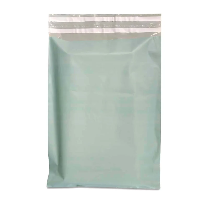 Kunststoff-Versandtaschen 45x55+8cm Mintgrün (250 Stück) [FP-VZQ063]
