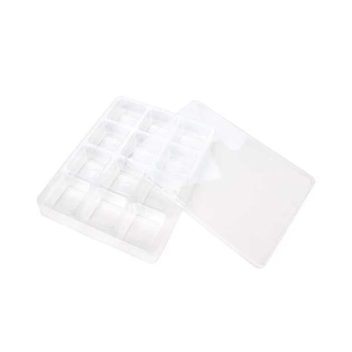 Candy-Klarsichtschachteln 12 Fächer 15.1x2.5x19.7cm (25 Stück) [CTBS34]