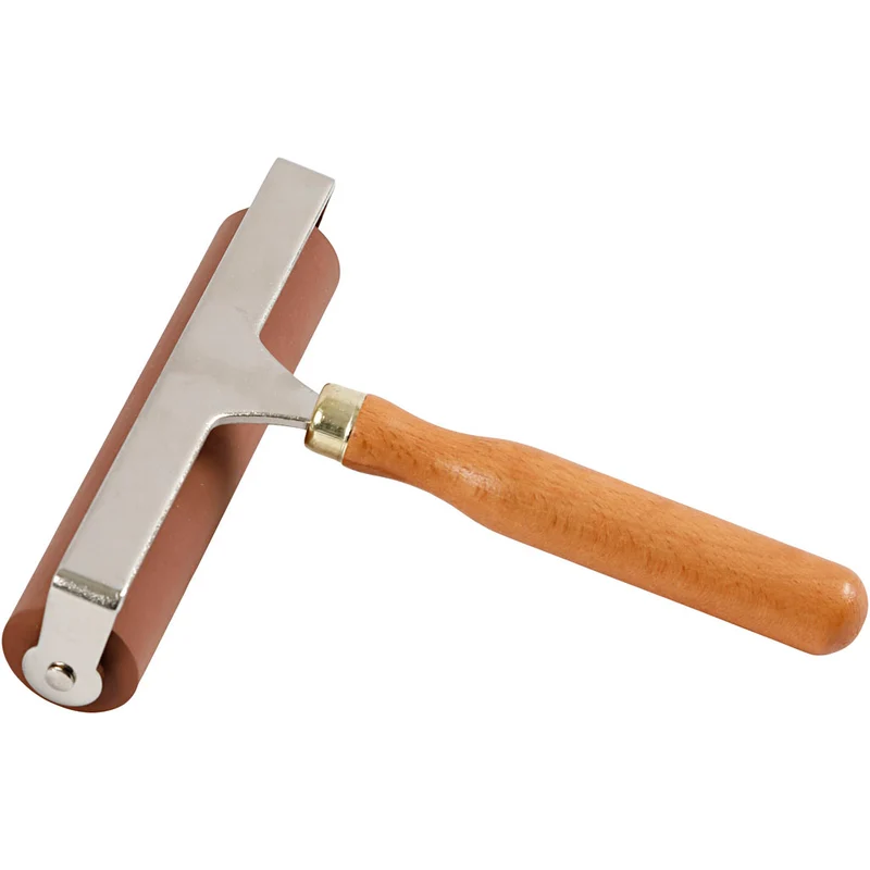 Gummiwalze/Linolwalze, D 3 cm, B 14,70 cm, 1 Stk [HOB-38225]