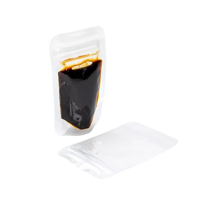 Standbodenbeutel Transparent 7.9x5.1x13cm (25 Stück) [ZBGL1]