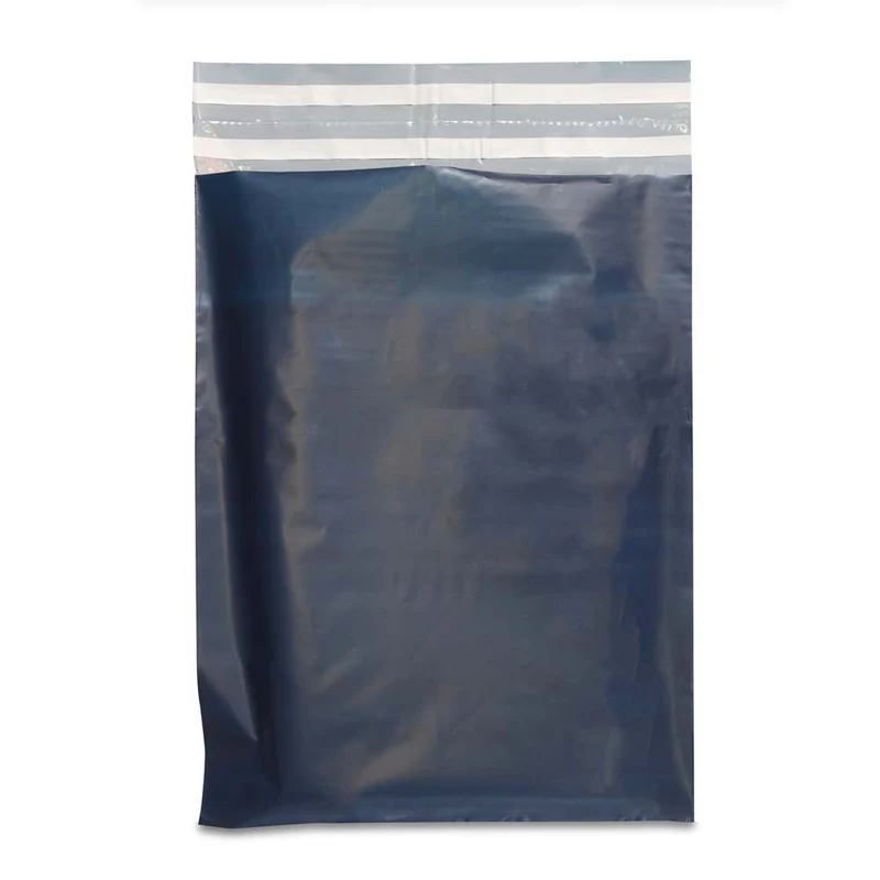 Kunststoff-Versandtaschen 25x35+8cm Dunkelblau (250 Stück) [FP-VZQ054]
