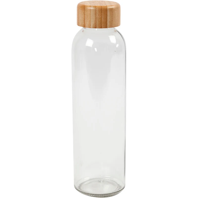 Wasserflasche, H 22 cm, D 6,7 cm, 500 ml, 1 Stk [HOB-558770]