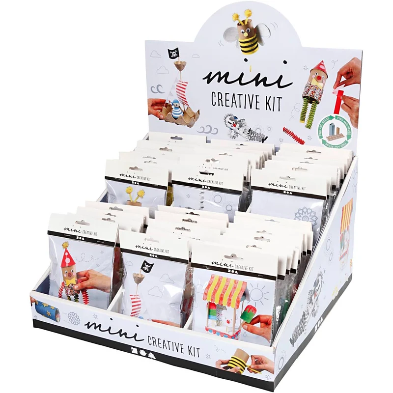 Thekendisplay Mini Kreativ Sets, 60 Set/ 1 Pck [HOB-97743]