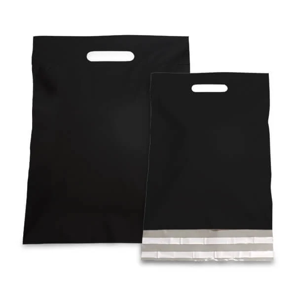 Kunststoff-Versandtaschen 45x56+7cm Schwarz (250 Stück) [FP-VZQ039]