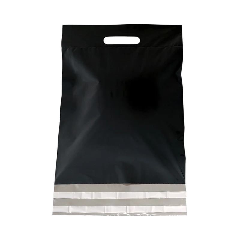 Kunststoff-Versandtaschen 45x56+7cm Schwarz (250 Stück) [FP-VZQ039]