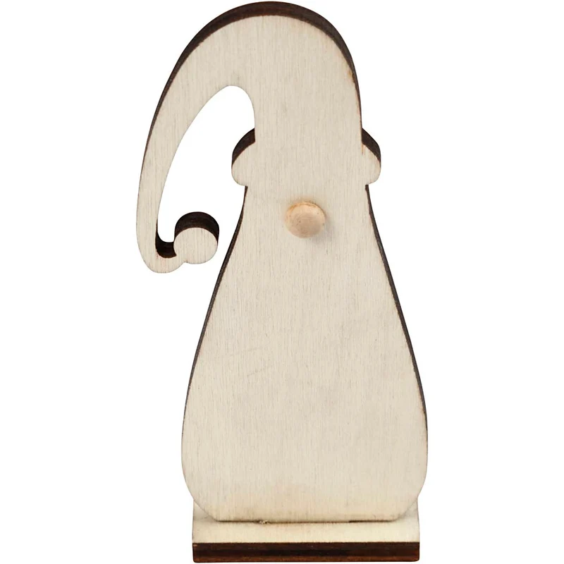 Weihnachtswichtel, H 10 cm, T 1,5 cm, B 4,5 cm, Dicke 3 mm, 3 Stk/ 1 Pck [HOB-54467]