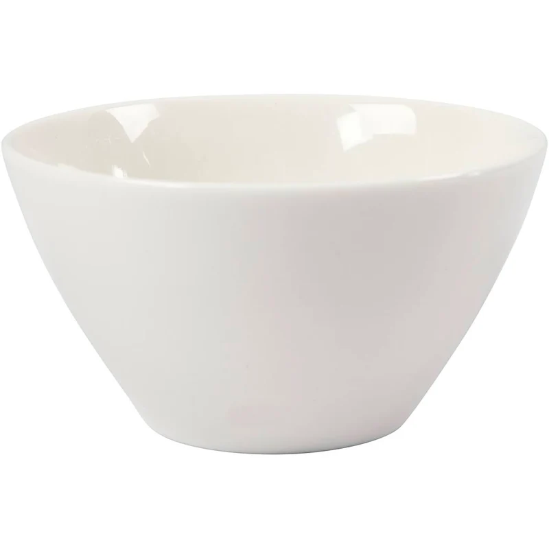 Müslischale, H 7 cm, D 12,5 cm, Weiß, 20 Stk/ 1 Pck [HOB-55584]