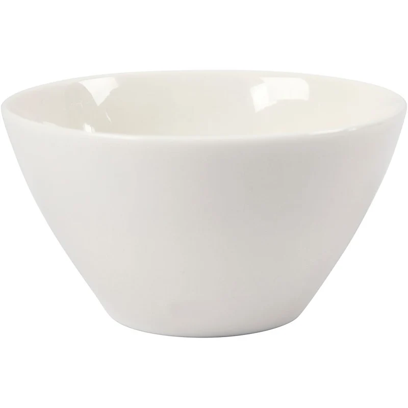Müslischale, H 7 cm, D 12,5 cm, Weiß, 20 Stk/ 1 Pck [HOB-55584]