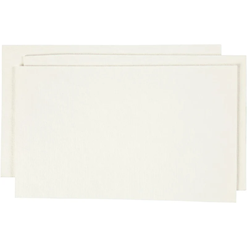Papierpulpe/Zellulose, Blatt 20x12 cm, Naturweiß, 100 g/ 1 Pck [HOB-78658]