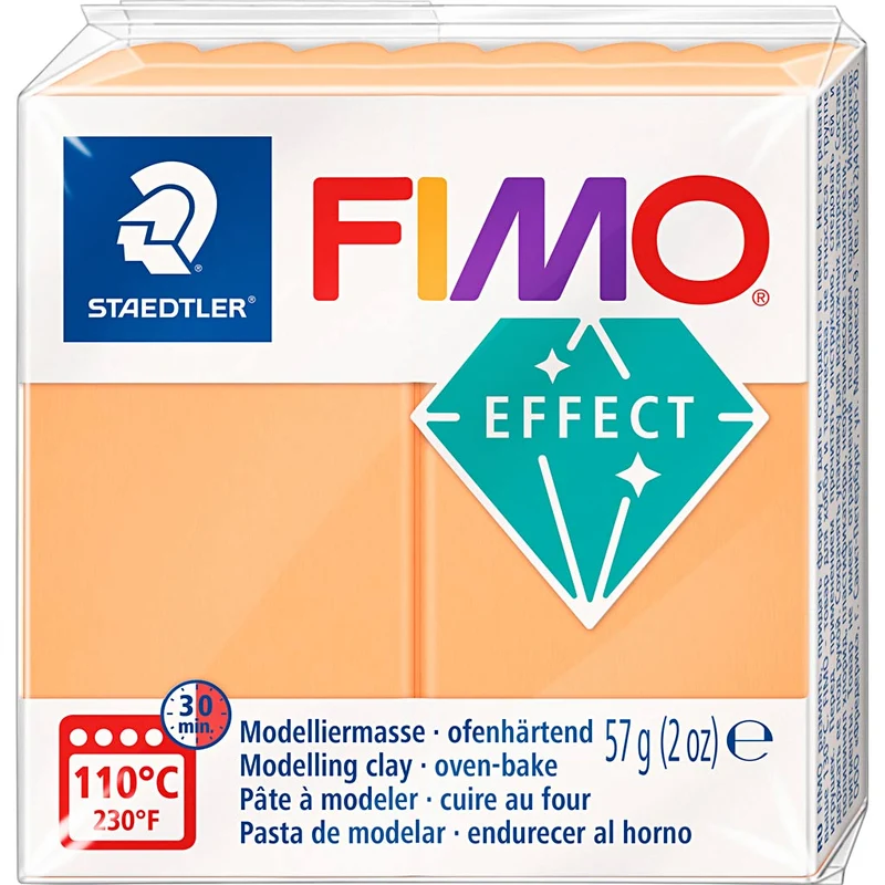 FIMO® Effect , Neonorange, 57 g/ 1 Pck [HOB-78327]