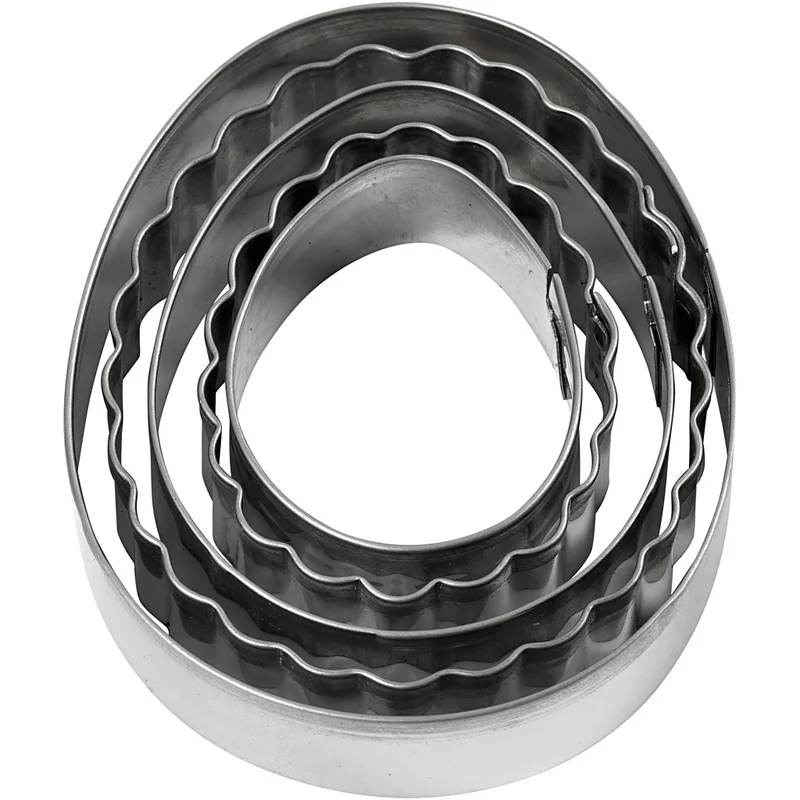 Ausstechformen, Ei, Größe 8 cm, 5 Stk/ 1 Pck [HOB-782884]