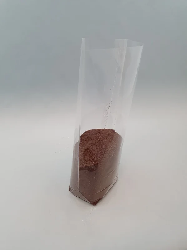 Kreuzbodenbeutel 14,5x5,2x23,5cm Transparent (100 Stück) [CBB1423]