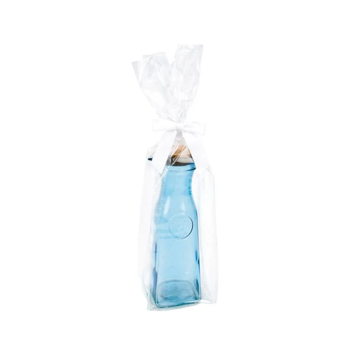 Blockbodenbeutel 8x5x25 cm Transparent (100 Stück) [FG85]