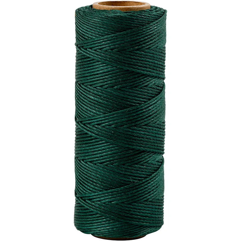 Bambusschnur, Dicke 1 mm, Grün, 65 m/ 1 Rolle [HOB-503486]