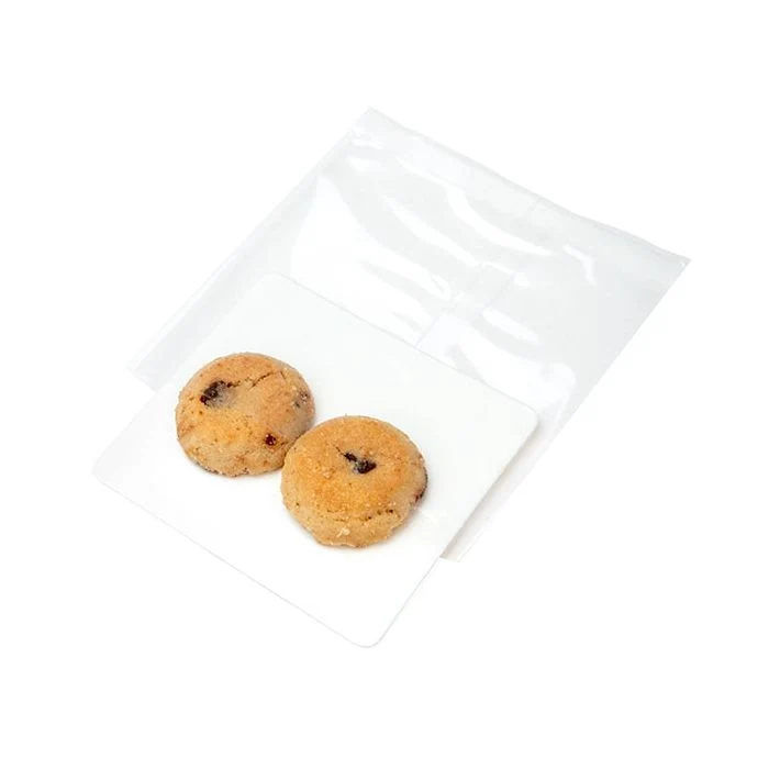 Fettbeständige Keksplatten Weiß 6.5x5.5cm (100 Stück) [GRCB1]