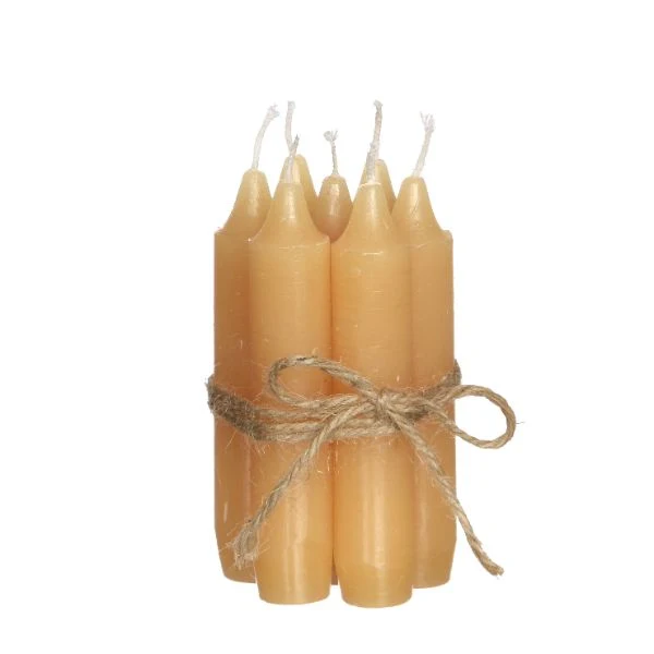 Kerzen Anthrazit 11cm (7 Stück) [IFS-32164]