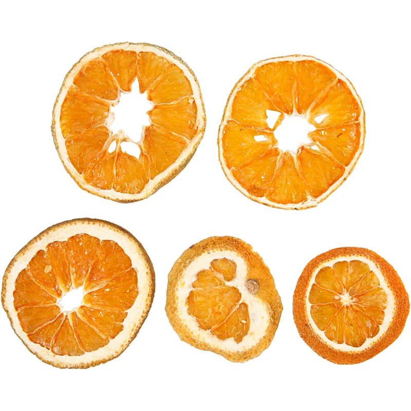 Orangenscheiben, D 40-60 mm, 5 Stk/ 1 Pck [HOB-50249]