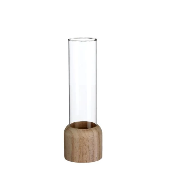 Testrohr mit Holzbasis 5x28cm (1 Stück) [IFS-29219]