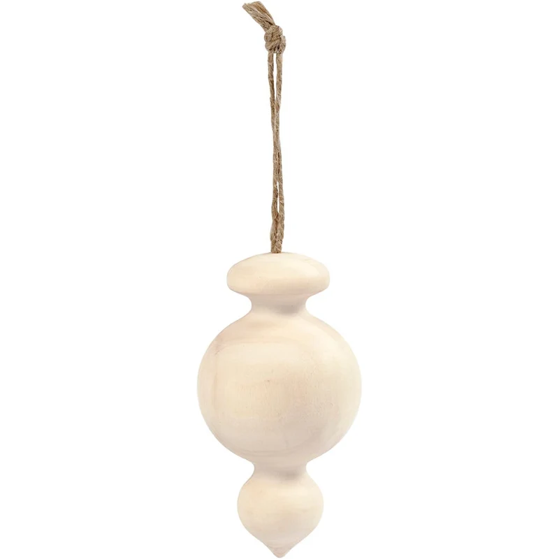 Christbaumkugel, H 7,5 cm, D 4 cm, 1 Stk [HOB-58057]