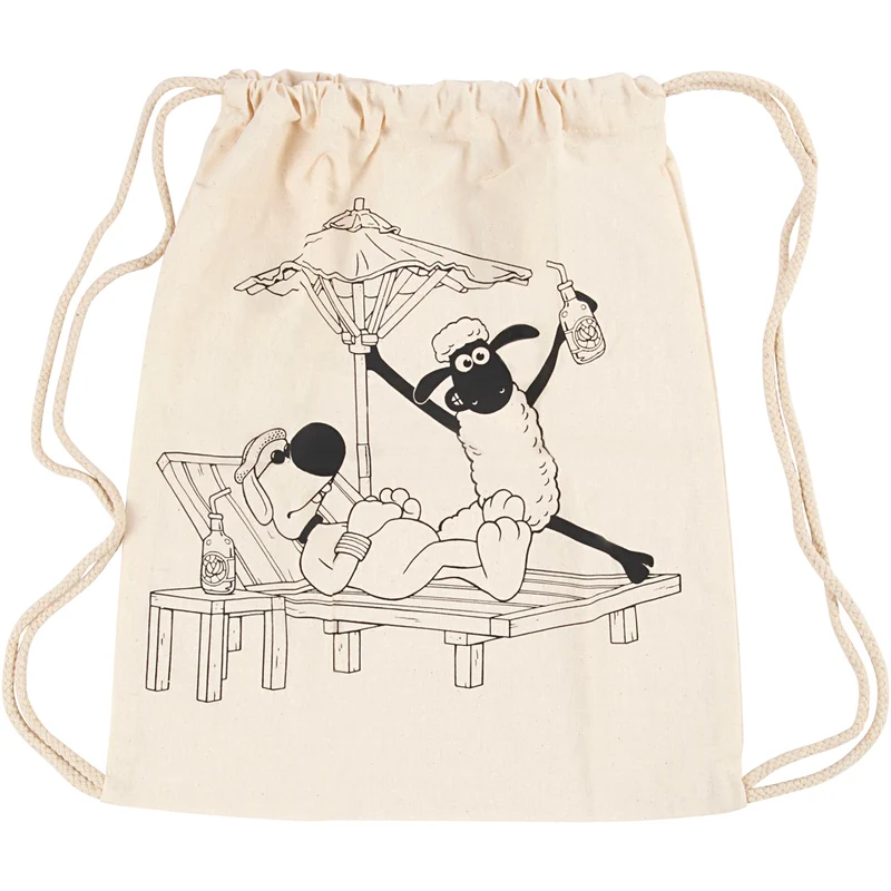 Kordelrucksack, Größe 37x40 cm, 1 Stk [HOB-499654]