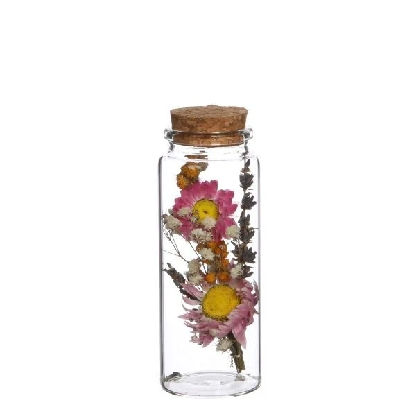 Stockzylinder mit Korken Ø4.5cm | H: 12.5cm (12 Stück) [IFS-29146]