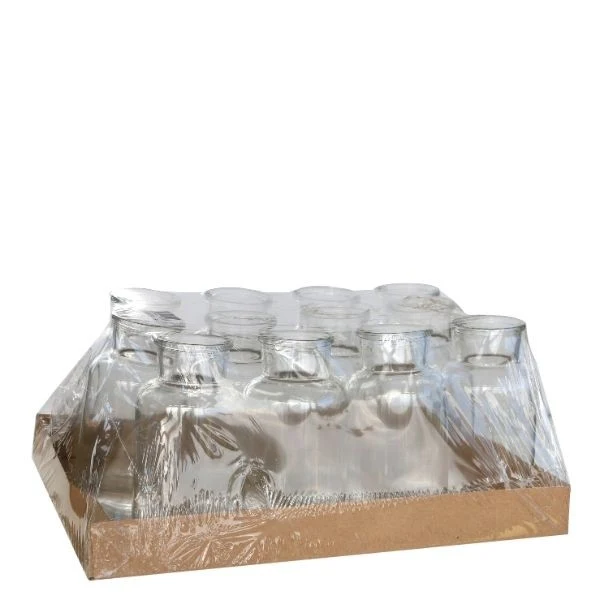 Medizinflasche Glas 16x8cm (12 Stück) [IFS-129195]